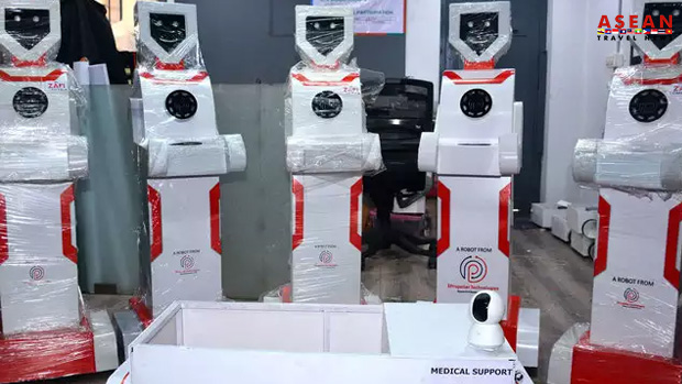 “Robot” to Help during COVID-19 bangalore