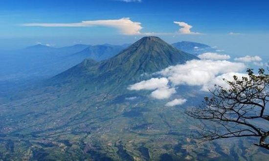 Mount Sumbing, Central Java, Indonesia