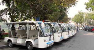 Electric Tourist Bus Service Hanoi
