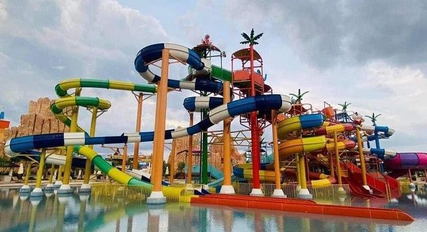 The Garden City Water Park, Phnom Penh, Cambodia